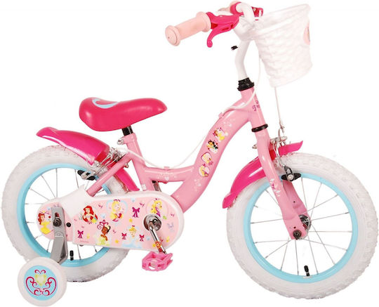 Volare Disney Princess 14" Παιδικό Ποδήλατo BMX Ροζ