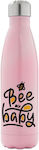 Koupakoupa Kinder Trinkflasche Thermos Aluminium Rosa 500ml