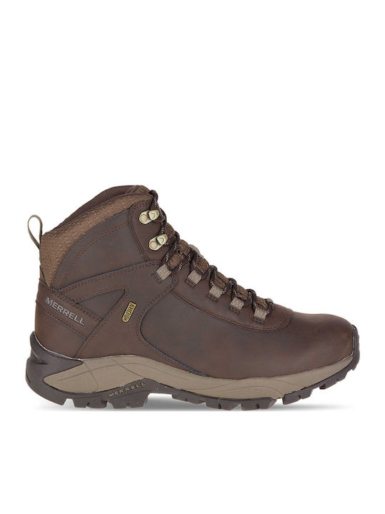 Merrell Ανδρικά Ορειβατικά Μποτάκια Αδιάβροχα Καφέ