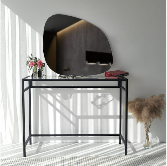 Asir Group Soho Ασύμμετρος Μαύρος 85x67cm