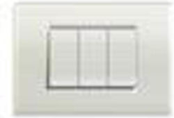 Elettrocanali Switch Frame in White Color ECL28...