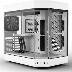 HYTE Y60 Gaming Midi Tower Κουτί Υπολογιστή με Πλαϊνό Παράθυρο White