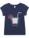 Kinder-T-Shirt Rot