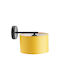 Adviti Lamp Wall with Socket E27 Yellow 20cm