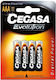 Cegasa Cegasa Evolution Alkaline Batterien AAA 1.5V 4Stück