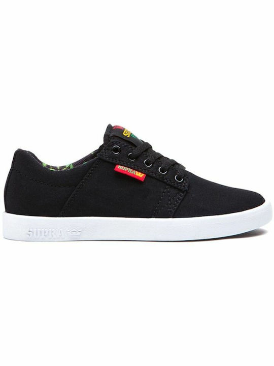 Supra Kinder-Sneaker Schwarz