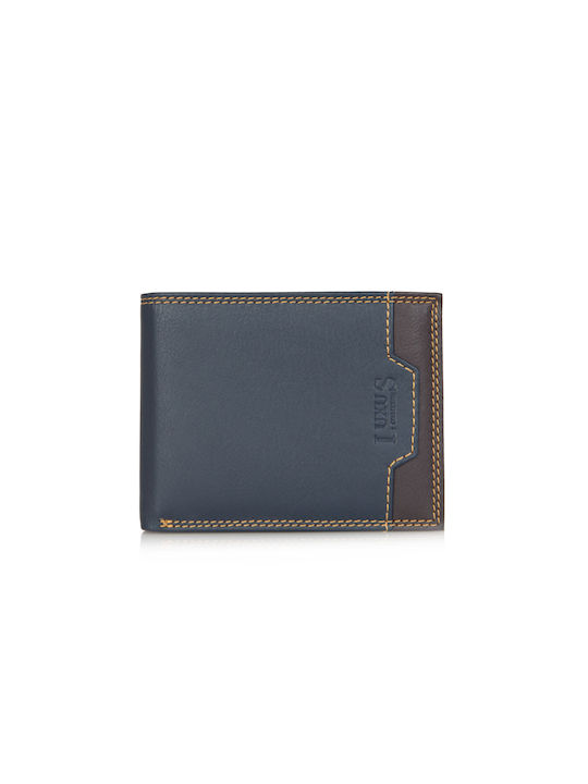 Luxus Leather Women's Wallet Blue