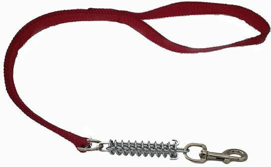 Funky Pet Λουρί/Οδηγός Σκύλου Ιμάντας σε Κόκκινο χρώμα 2.5cm