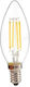 Universo Illuminazione Λάμπα LED 4W για Ντουί E14 Ψυχρό Λευκό 440lm