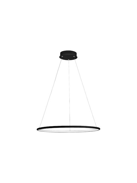 Milagro Pendant Light LED with Rope Black