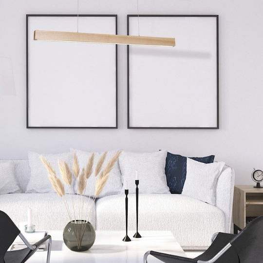 Eko Light LED Κρεμαστό Φωτιστικό Μπεζ