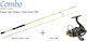 Oceanic Shadow Fishing Rod for Light Rockfishing with Reel 2.2m