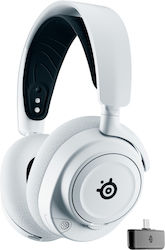 SteelSeries Arctis Nova 7X Fără fir Over Ear Casti de gaming cu conexiun Bluetooth / USB White
