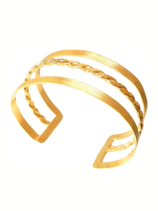 Polytimo Damen Armband aus Silber Vergoldet