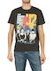 Amplified Bullet T-shirt Γκρι Βαμβακερό