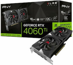 PNY GeForce RTX 4060 Ti 16GB GDDR6 VERTO OC Dual Fan Κάρτα Γραφικών