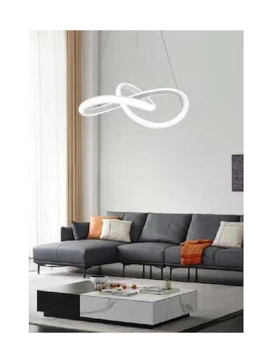 Universo Illuminazione Lustră Alb 55x120cm.