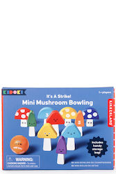 Kikkerland Παιχνίδι Bowling Mini Mushroom Bowling