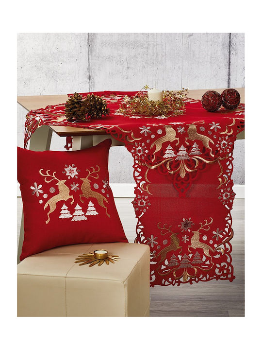 Whitegg Christmas Tablecloth Square L85xW85cm 1pcs