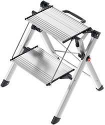 Hailo Mk80 Cl Aluminium Stehleiter 2 Stufen 154300689