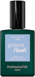 Manucurist Green Flash Gel Nail Polish Lilas 15ml