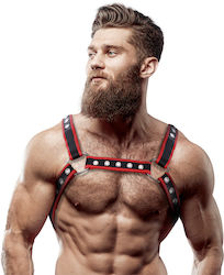 Fetish Submissive Ανδρικό Harness Μαύρο