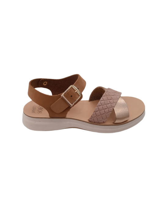 Pretty Soft Kids' Sandals Brown