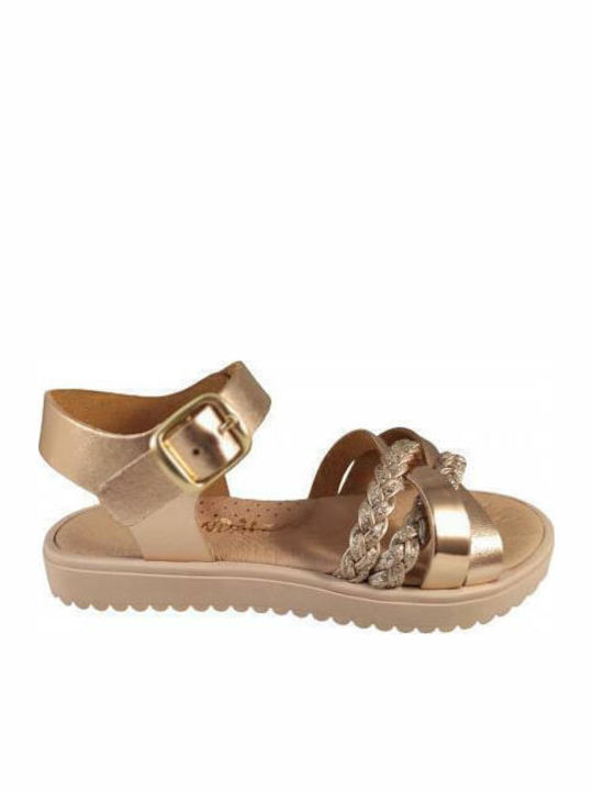 Su Sandals Златни Детски сандали
