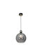 Milagro Omega Pendant Light Single-Light for Socket E27 Black