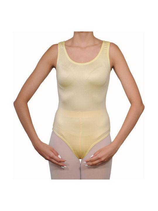 Dance & Football Bodysuit Yellow for Ballet