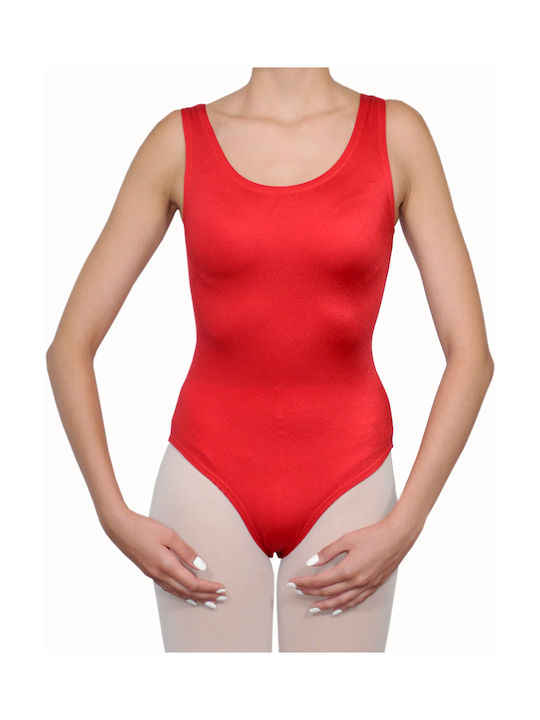 Dance & Football Bodysuit Red for Ballet