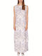 Sommer Maxi Kleid Lila
