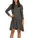 Mini Kleid mit Rüschen Gray
