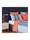 Tommy Hilfiger Bettbezug Baumwolle King Size 260x240 Montauk Coral