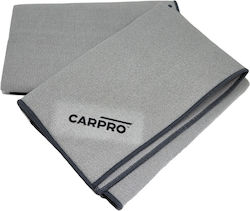CarPro Glassfiber Πανί Μικροϊνών Καθαρισμού Γκρι 40x40cm
