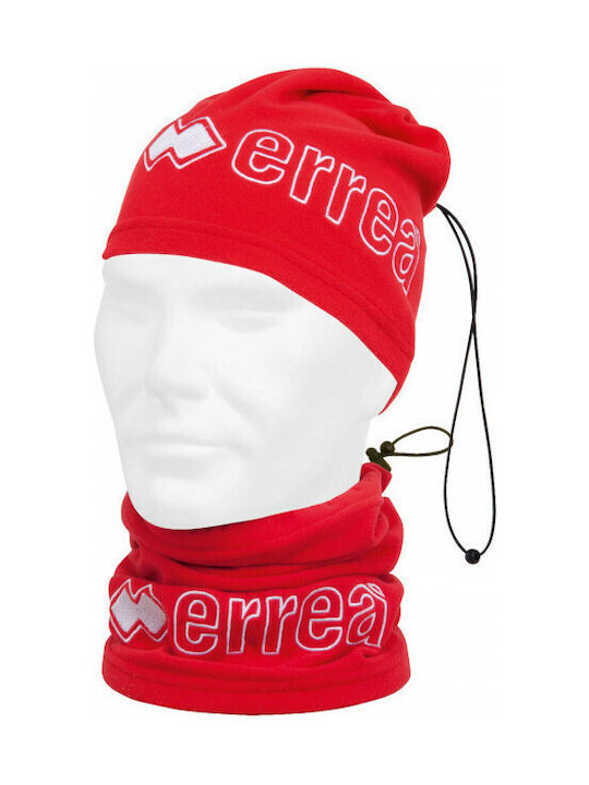Errea Jumar Fleece Αθλητικό Περιλαίμιο Κόκκινο