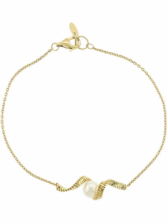 Ortaxidis Bracelet made of Gold 14K with Pearls