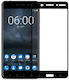 Устойчиво на надраскване Закалено стъкло за цялото лице (Nokia 5.1)