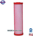 Water Filter Replacement 10" QMP Protector Red-D Ultra 1 μm 1pcs