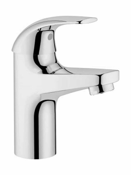 Grohe Baucurve Αναμεικτική Μπαταρία Νιπτήρα Inox