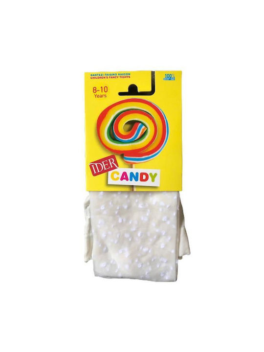 IDER Kinderstrumpfhose Εκρού Candy