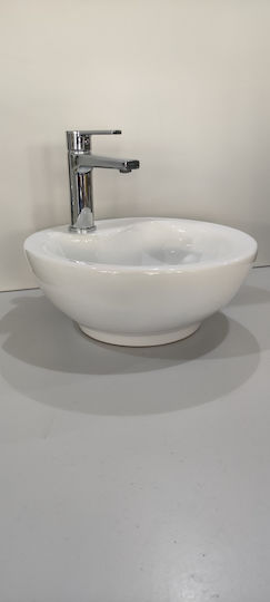Vitruvit Countertop Sink Porcelain 36x36cm Mint