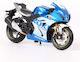 Bburago Suzuki Motorcycle Suzuki GSX-R1000 R 2021 Blue for 3++ Years