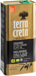 Terra Creta Exzellentes natives Olivenöl Bio-Produkt Estate mit Aroma Unverfälscht 5Es 1Stück
