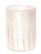Atmosphera Kerzenhalter Glas in Beige Farbe 18x25x25cm 1Stück