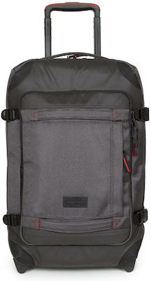 Eastpak Tranverz S Cnnct Βαλίτσα Ταξιδιού Καμπίνας Υφασμάτινη AccentGrey με 4 Ρόδες