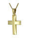 Triantos Men's Gold Cross 14K