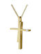 Triantos Women's Gold Cross 18K