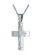 Triantos Women's White Gold Cross 14K