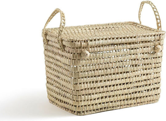 La Redoute Interieurs Wooden Decorative Trunk Beige 48x33x31cm